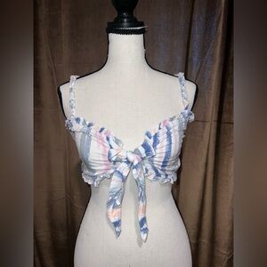 Front Tie Crop Top